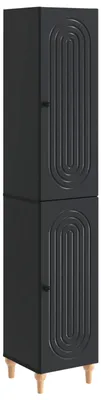 Immagine prodotto di Set di armadi 2 pcs Nero Legno ingegnerizzato