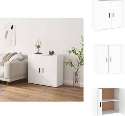 Produktbild von vidaXL Sideboard Weiß 80x33x70 cm Holzwerkstoff -  Sideboards
