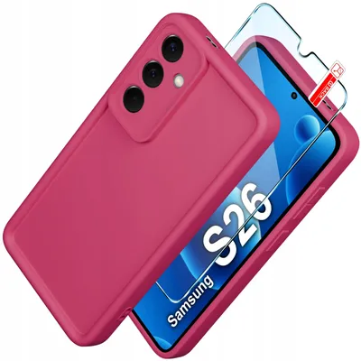 Produktbild von Silikonhülle für Samsung S26 (matt) + Displayschutzfolie