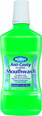 Produktbild von ACTIVE ORAL CARE Fluorid-Mundspülung mit Fluorid Fresh Mint 500ml