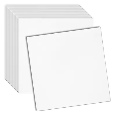 Produktbild von 3D Deckenpaneele Polystyrol Weiß | Glatte Oberfläche Ohne Muster | Deckenverkleidung | Für Wohnzimmer, Schlafzimmer | 50 x 50 cm | 20 Stück