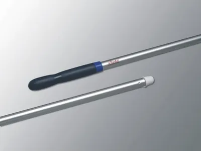 Produktbild von Vileda Alu-Besenstiel Clip in blau - 150 cm | Packung (1 Stück)