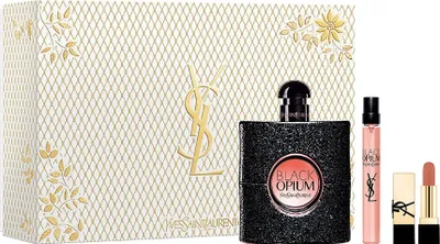 Produktbild von Yves Saint Laurent Schwarzes Opium Eau de Parfum 90 ml + Geschenkset