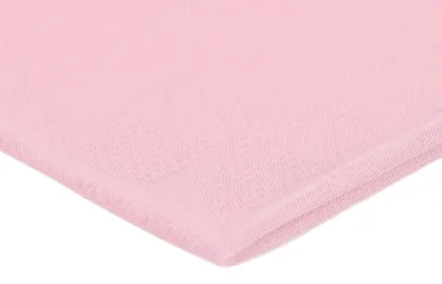 Image de Tissu en tulle élastique, double face, de couleur rose clair, dimensions : 50 x 150 cm