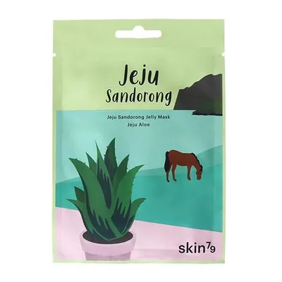Zdjęcie produktu dla SKIN79 Żelowa łagodząca maska w płacie z aloesem Jeju Sandorong Jelly Mask - Jeju Aloe 33ml