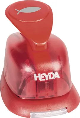 Produktbild von Heyda 203687450 Motivstanzer klein "Fisch"