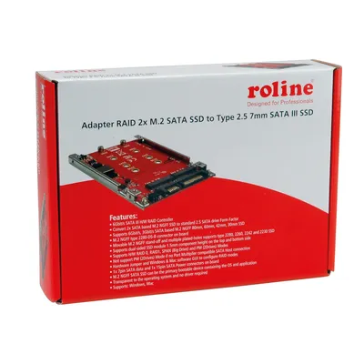 Zdjęcie produktu dla ROLINE 16.01.4145 Schnittstellenkarte/Adapter Eingebaut SATA (16.01.4145)