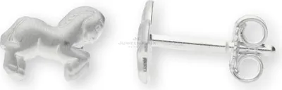 Produktbild von JuwelmaLux Pferde Ohrstecker für Kinder Silber 925 JL16-06-0042