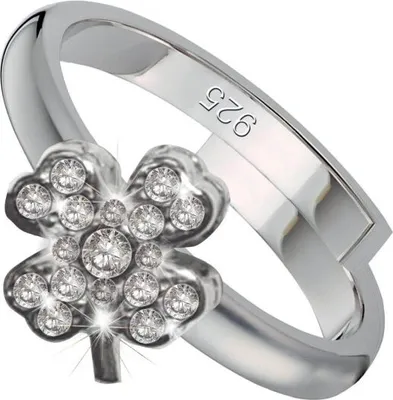 Produktbild von Scout Kinder Ring Silberring Silber Kleeblatt Mädchen 263011100