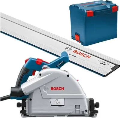 Image de Scie Plongeante BOSCH GKT 55 GCE Professional + Rail de Guidage FSN 1400