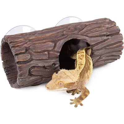 Produktbild von Höhlen für Reptilien & Amphibien, Reptilien Höhle, Terrarium Versteck Zubehör für Leopardgecko Eidechsen Bartdrache Einsiedlerkrebse,6*2.8inch