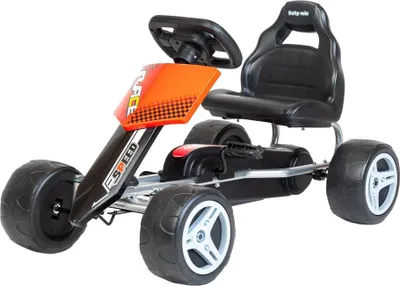 Produktbild von Gokart na pedały Speedy czerwony dla dzieci 3-8 lat