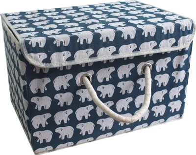 Obrázek produktu pro Úložný box - multifunkční - 1 kus - netkaná textilie - 38 x 25 x 25 cm