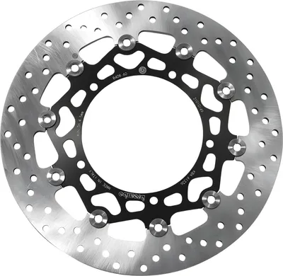 Produktbild von Brembo Bremsscheibe Oro 78B40860 schwimmend mit Zulassung kompatibel mit Yamaha FZ 8 Fazer S SA YZF-R1 YZF-R6 600 - 1000 ccm Bj. 2005 - 2016