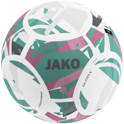 Zdjęcie produktu dla Piłka treningowa unisex Glory marki JAKO, kolor: biały/różowy/chłodnoszary, rozmiar: 4