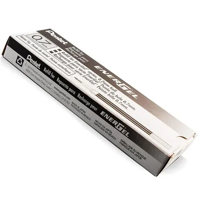 Produktbild von Pentel Ersatzmine f. BL 57/77/407/107 0,35mm sw 12 Stück