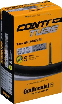 Produktbild von Continental Schlauch Tour 28 all 27/28x1 1/4-1.75" 32/47-622/635 SV 60mm