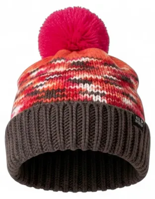 Produktbild von Jack Damen Wolfskin Hopewell Rocks Cap Winter Mütze Bommelmütze 1906441-3032 Größe L