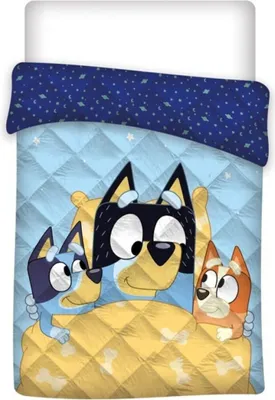 Immagine prodotto di Coperta per bambini Bluey 200x140 cm - Morbida coperta per letto e divano