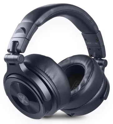 Produktbild von HDX200DB Over Ear Kopfhörer mit Kabel 50mm Treiber Tiefer Bass DJ Kopfhörer mit und Klinke Faltbar und Drehbar Geschlossene Headphones inkl Dunkelblau