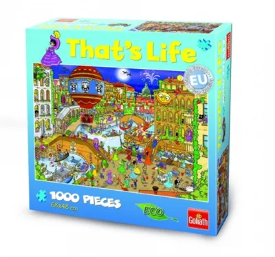 Produktbild von Goliath That's Life "venedig", 1000 Stück(e), 7 Jahr(e)
