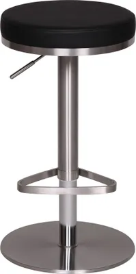 A studio shot of a bar stool against a white background.