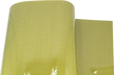 Produktbild von Geschenkpapier gestreift 70cm x 2m Rolle Lindgrün beidseitig