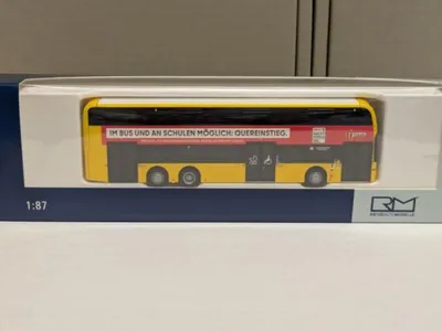 Zdjęcie produktu dla Rietze 78021 – 1:87 Alexander Dennis Enviro500 BVG – Berlin.de/macht-Schule – Nowość