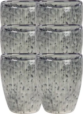 Produktbild von Broste Copenhagen NORDIC SEA Becher ohne Henkel 0,25 l Set6