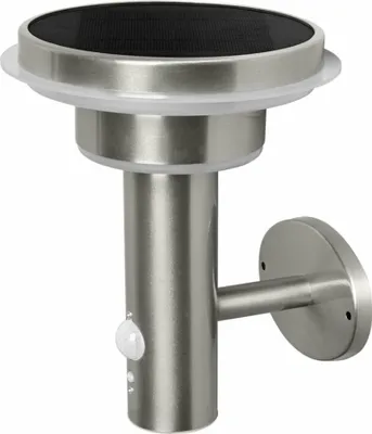 Produktbild von LEDVANCE ENDURA STYLE SOL WALL2CIRCLE6WST LEDV 4058075392687 Solar outdoor wall light ( + motion detector) LED (monochrome) 6 W Steel