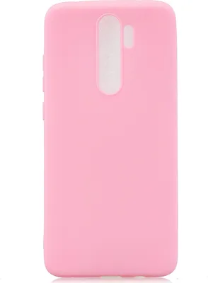 Produktbild von Für Redmi NOTE 8 Pro Soft Candy Farbe Frosted Surface Shockproof TPU Zurück Cover Handy Case dark pink