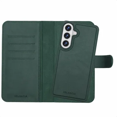 Obrázek produktu pro Selencia Olyn odnímatelný obal typu „bookcase“ s MagSafe pro Samsung Galaxy S26 Plus – zelený