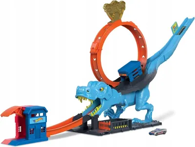 Obrázek produktu pro Závodní dráha Hot Wheels T-Rex Chomp Down s smyčkou