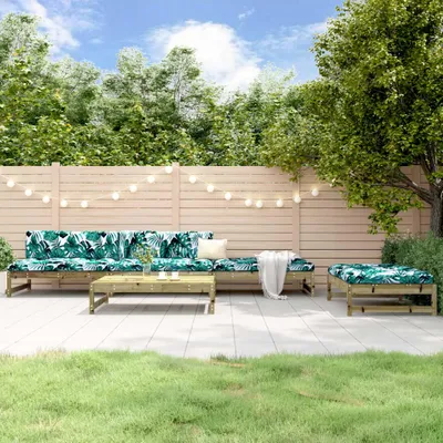 Produktbild von vidaXL 5-tlg. Garten-Lounge-Set Kiefernholz Imprägniert