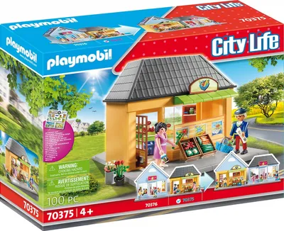 Produktbild von PLAYMOBIL, Mein Supermarkt, City Life, 70375