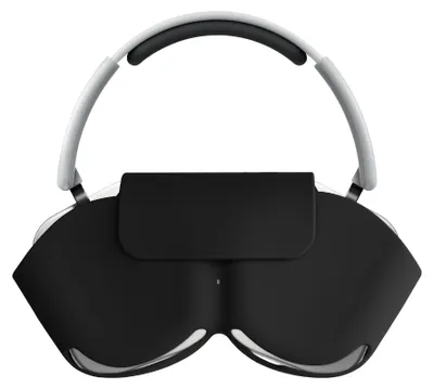 Produktbild von kwmobile Hülle für Nothing Headphone (1) Case - Kopfhörer Tasche Etui aus Silikon - Cover in Schwarz