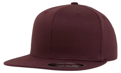 Obrázok produktu pre Flexfit - Baseballová čiapka s plochým štítom TN1372 (S-M) (víno červená)