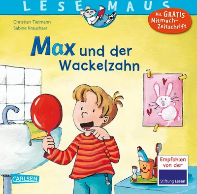 Produktbild von Lesemaus. Max und der Wackelzahn