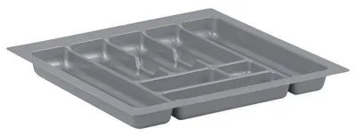 Produktbild von Besteckkasten 535 x 490 mm, silberfarbenes Metall