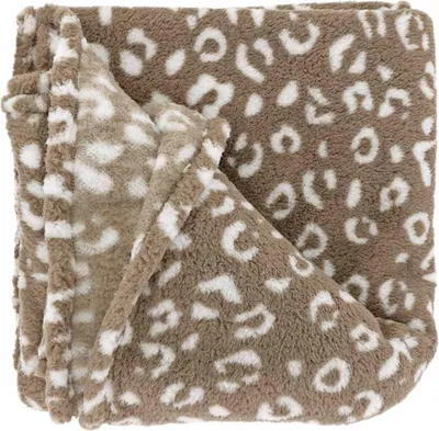 Productafbeelding van Plaid zion 200x150cm taupe Unique Living