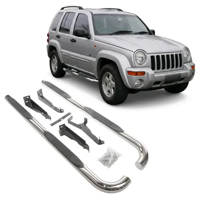 Obrázek produktu pro J&J Automotive | Boční nerezové rámy pro Jeep Cherokee 2001-2006