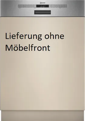 Neff N 50 S145HTS06E, Geschirrspüler integrierbar, 60 cm, Frontansicht
