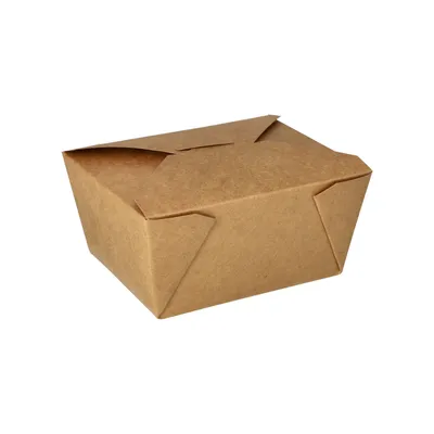 Zdjęcie produktu dla PAPSTAR 85687 PAPSTAR Lunchbox "pure", 750 ml, brązowy