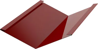 Zdjęcie produktu dla Rynna RŠ 333, 1 mb, ocynkowana, stalowoczerwona RAL 3009