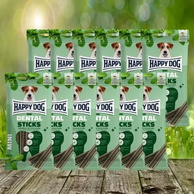 Produktbild von Happy Dog Dental Snacks - Dental Sticks Mini 12 Stück