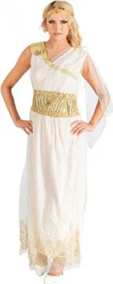 Griechische Göttin Kostüm Aurora für Damen von Vorne