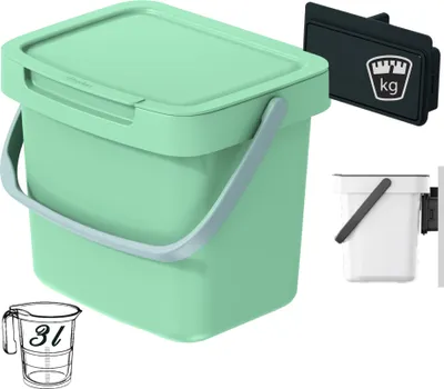 Produktbild von SYSTEMA Q COLLECT NHW3 Korb - hellgrün