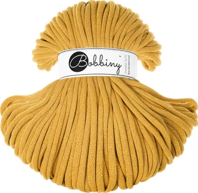 Produktbild von Bobbiny Jumbo 8 mm 100 m Mustard Schnur
