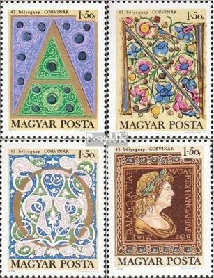 Produktbild von Briefmarken Ungarn 1970 Mi 2603A-2606A (kompl.Ausg.) postfrisch Tag der Briefmarke