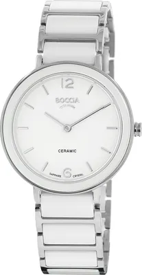 Produktbild von Boccia 3311-01 Damenuhr Keramik Titanium 32mm 5ATM
